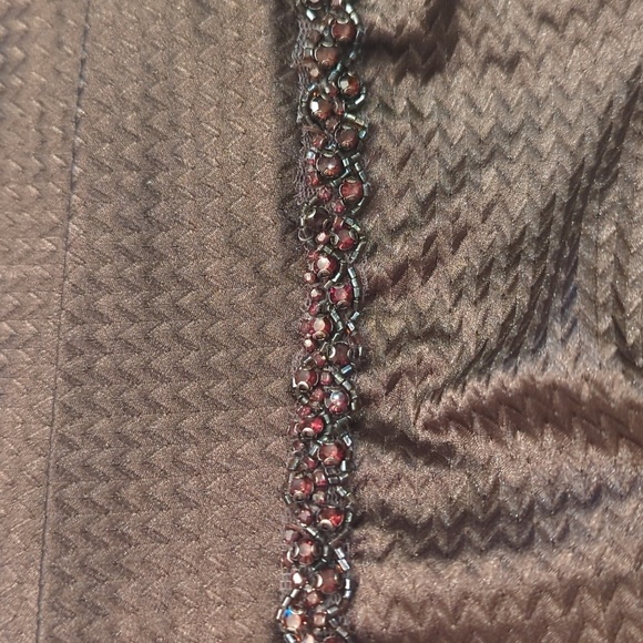 Marsoni by Colors Herringbone Woven Fit and Flare Sleeveless Trumpet  NWT Sz 20 - Picture 8 of 11